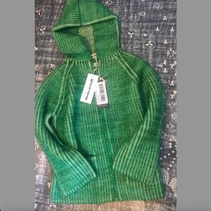 BNWT Misha & Puff North Wind Jacket green wool size 8